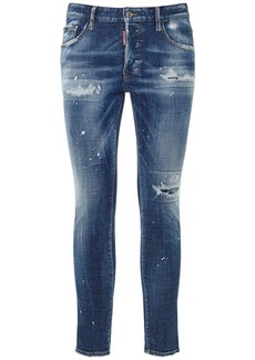 Dsquared2 Super Twinky Stretch Cotton Denim Jeans