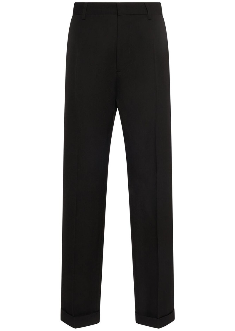 Dsquared2 Tailored Wool Straight Pants