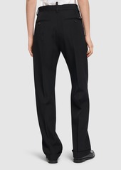 Dsquared2 Tailored Wool Straight Pants