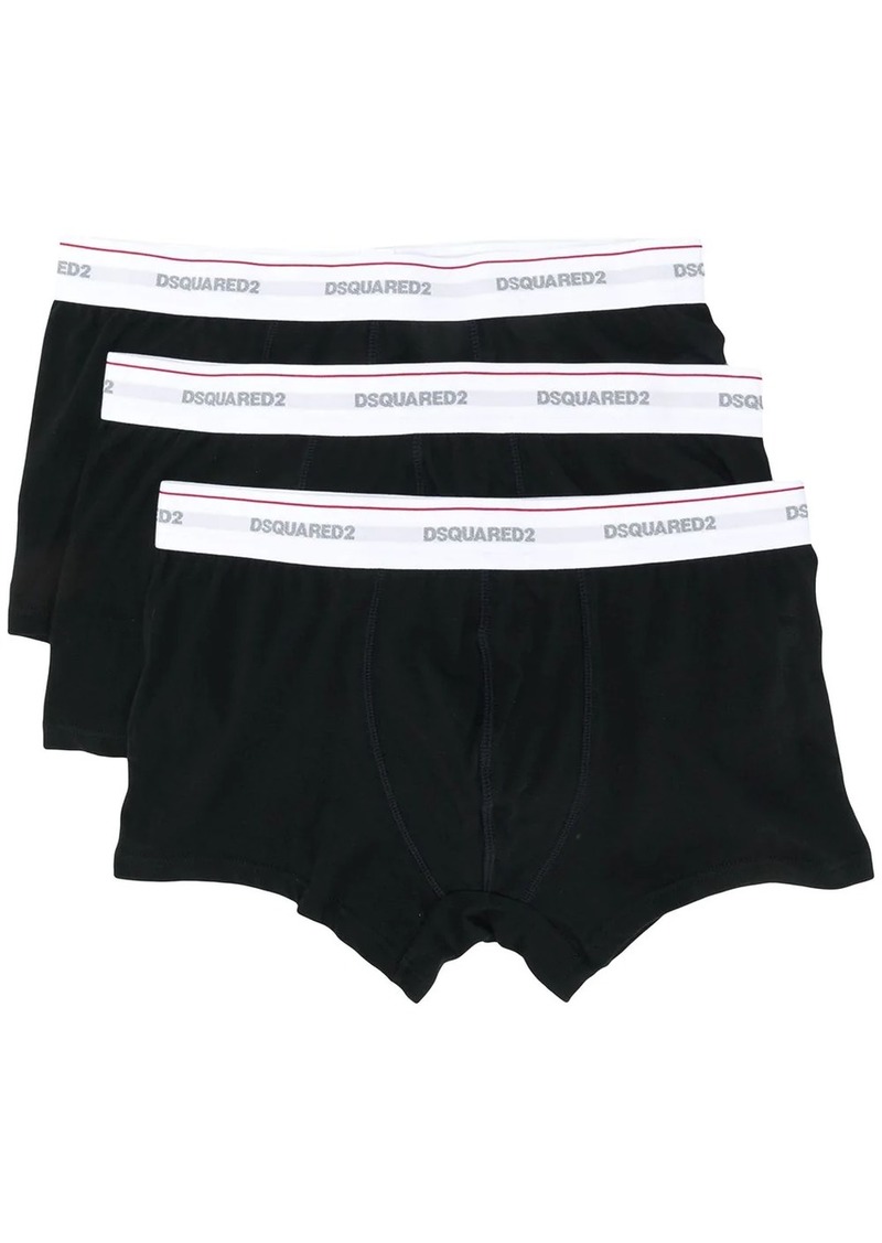 Dsquared2 three-pack logo boxers