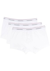 Dsquared2 three-pack logo-waistband boxers