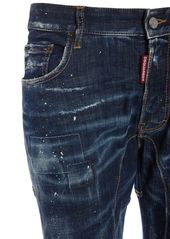 Dsquared2 Tidy Biker Fit Cotton Denim Jeans