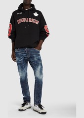 Dsquared2 Tidy Biker Fit Cotton Denim Jeans