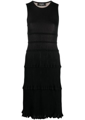 Dsquared2 tiered knitted dress