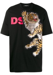 Dsquared2 Tiger patch T-shirt