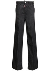 Dsquared2 Traveller Mid Rise Denim Wide Jeans