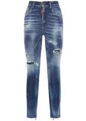 Dsquared2 Twiggy Distressed Skinny Jeans