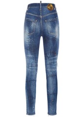 Dsquared2 Twiggy Distressed Skinny Jeans