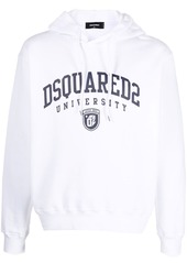 Dsquared2 University print drawstring hoodie