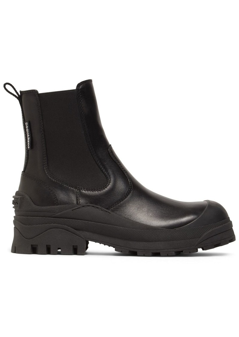 Dsquared2 Urban Leather Chelsea Boots