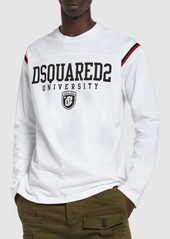 Dsquared2 Varsity Logo Long Sleeved T-shirt