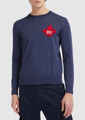Dsquared2 Virgin Wool Sweater W/logo