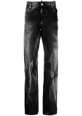 Dsquared2 washed straight-leg jeans