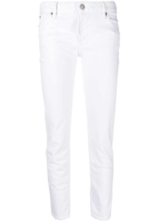 Dsquared2 White Bull skinny jeans