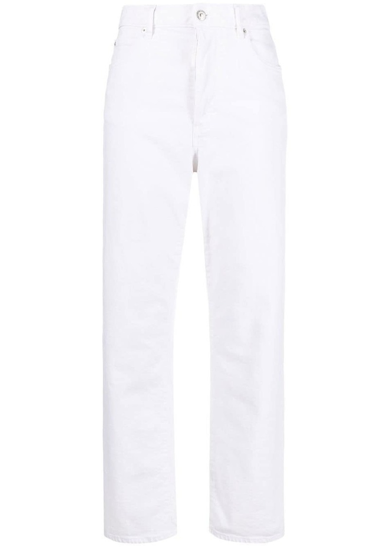 Dsquared2 White Bull straight-leg jeans