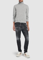 Dsquared2 Wool & Cashmere Turtleneck Sweater