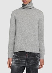 Dsquared2 Wool & Cashmere Turtleneck Sweater