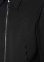 Dsquared2 Wool Blend Zipped Jacket