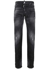 Dsquared2 wrinkle effect distressed jeans
