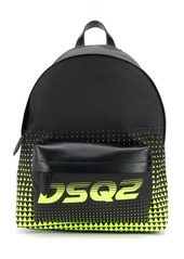 Dsquared2 zipped logo backpack