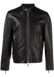 Dsquared2 leather biker jacket