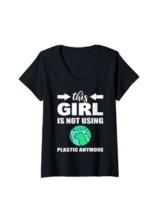 Earth Day Conservationist V-Neck T-Shirt