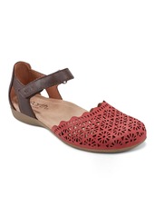 Earth Footwear Women's Bronnie Flat Sandal RED 6