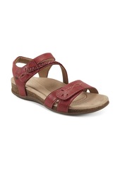EARTH ORIGINS Earth(R) Origins Bria Wedge Sandal in Bright Red Leather at Nordstrom