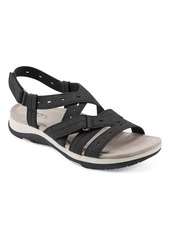 Earth Women's Samsin Strappy Round Toe Casual Sandals - Ivory