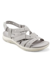 Earth Women's Samsin Strappy Round Toe Casual Sandals - Ivory
