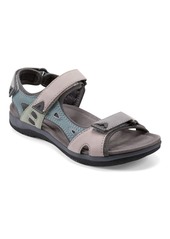 Earth Women's Skylar Round Toe Lightweight Casual Flat Sandals - Light Pink Taupe