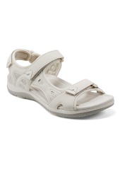 Earth Women's Skylar Round Toe Lightweight Casual Flat Sandals - Light Pink Taupe