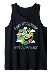 Happy Earth Day Don't Be Trashy Funny Cute Kids Tank Top