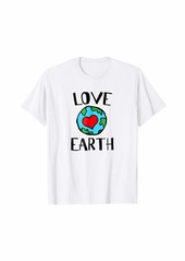 Love Earth Women and Kids Earth Day T-Shirt