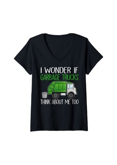 Womens Environmental International Awareness For Earth Day 2024 V-Neck T-Shirt