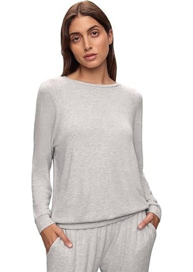 Eberjey Cozy Time Crew Neck Pullover