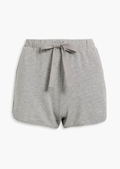 Eberjey - Blair mélange jersey pajama shorts - Gray - XL
