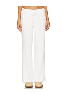 eberjey Cozy Time Wide Leg Pant