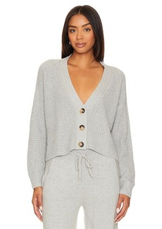 eberjey Recycled Sweater Cropped Cardigan