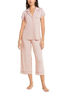 Eberjey Gisele Floral Print Capri Pajama Pants Set