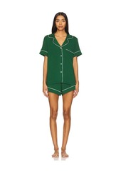 eberjey Gisele Relaxed Short PJ Set