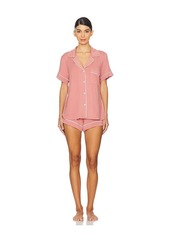 eberjey Gisele Relaxed Short PJ Set