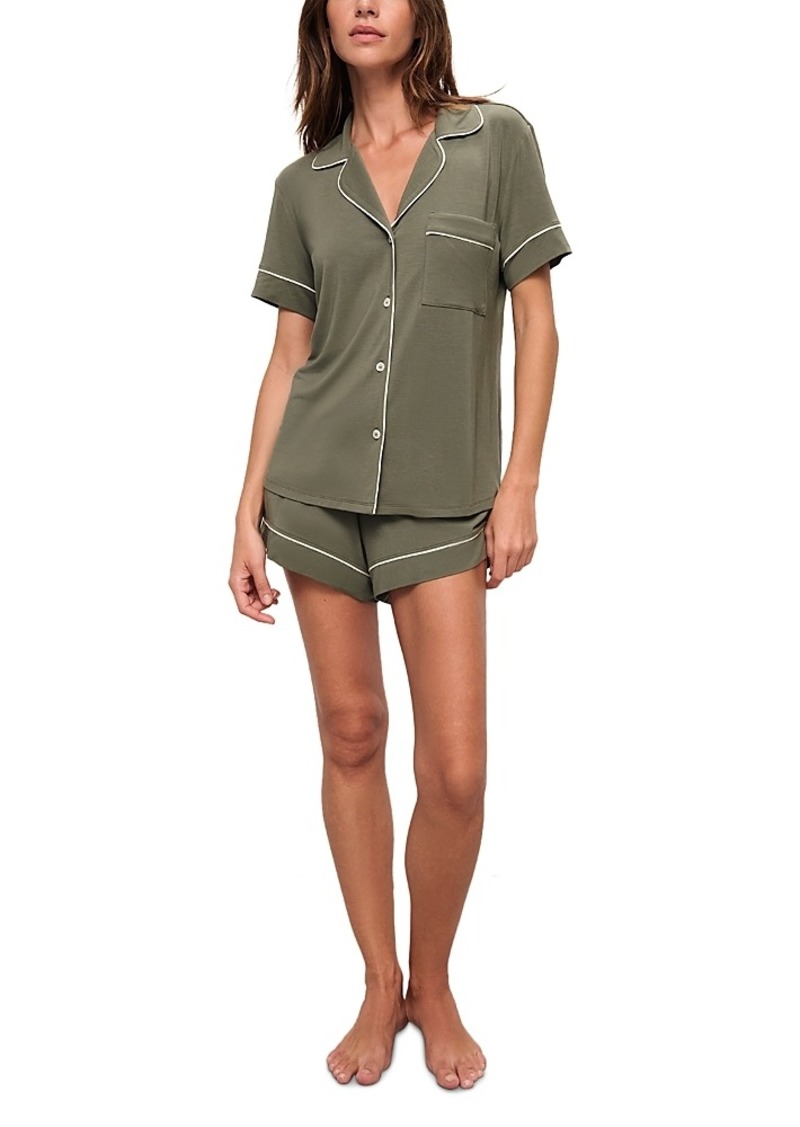 Eberjey Gisele Relaxed Short Sleeve Top & Shorts