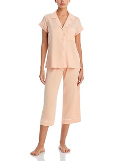 Eberjey Gisele Short Sleeve Crop Pajama Set