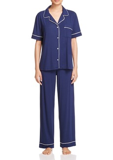 Eberjey Gisele Short Sleeve Long Pant Pajama Set