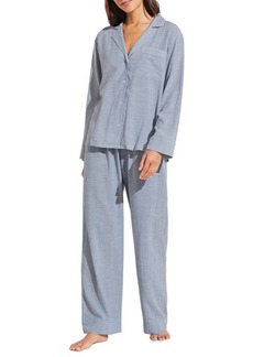 Eberjey Nautico Stripe Long Sleeve Top & Pants Pajamas