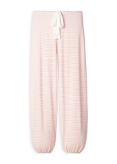 Eberjey Sadie Stripes Cropped Pajama Pants
