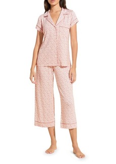 Eberjey Sleep Chic Crop Pajamas