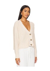 eberjey The Recycled Sweater Cropped Cardigan