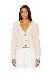 eberjey The Recycled Sweater Cropped Cardigan